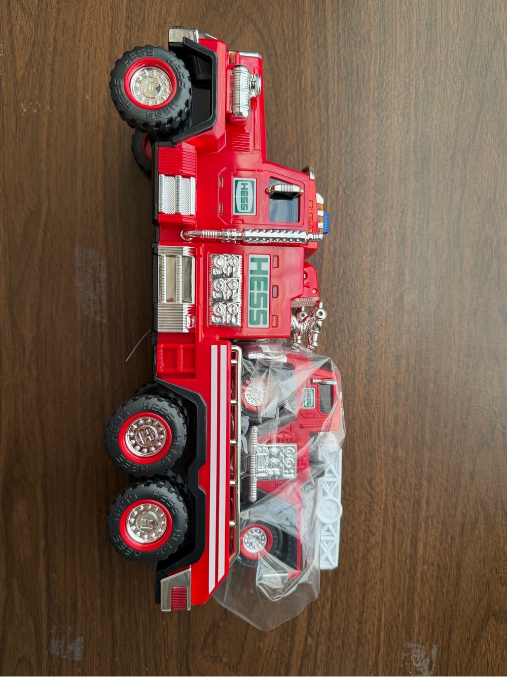 Hess Red Fire Truck Toy Truck - Kids Vehicles Playset